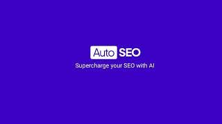 AutoSEO Bulk Image Alt Text Generator - Generate 1000 alt texts in 10 minutes.