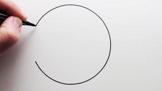 How to Draw a Perfect Circle Freehand: Narrated Step by Step