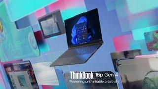 Lenovo ThinkBook 16p Gen 4 – Made for no holds barred work!