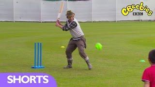 CBeebies: Playing Quick Cricket - Mr Bloom Here and There