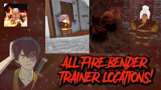 All 3 FIRE Trainer Locations! | Avatar: A Bender's Will