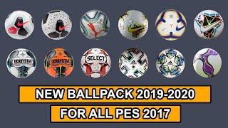 PES 2017 | New Ballpack Season 2019/2020