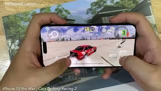 iPhone 15 Pro Max Carx Drift Racing 2 Game Test