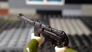 Лего анимация Стрельба от первого лица | Lego animation shooting in the first person LEGO WW2