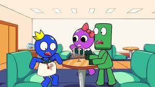 Rainbow Friends Green Have a Baby | Pink Jealous So Much?! | Rainbow Friends Animation