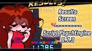 PsychEngine scripts/ results screen fnf base Game script PsychEngine 0.7.3