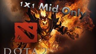 Dota 2! Mid Only 1 vs 1. С подписчиками!