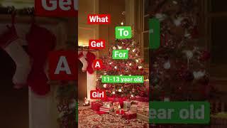 Things to get for 11-13 year old girls for Christmas  #shorts #youtubeshorts #christmas #presents