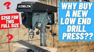 Best Budget Drill Press A '90s Delta? || Old Tool Review || Delta 17-900