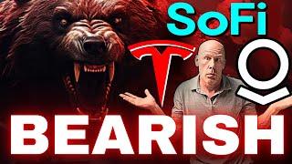 Am I  BEARISH on Tesla, Palantir, SOFI & the Stock Market?