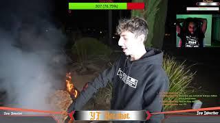 FAZE  RUG ( I COOKED THE WPRLD'S BIGGEST PIZZA UNDERGROUND) reaction