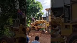 Grader Operator this morning #shorts #youtubeshorts #excavator #road #car #truck