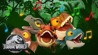 Jurassic World  | Official Music Video  | Snap Squad Attitudes |  Mattel Action!