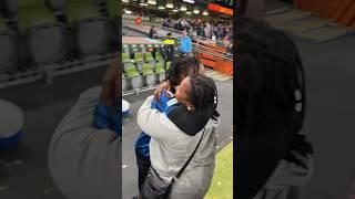 Ademola Lookman and Mom after scoring Hattrick for Atalanta in the Europa final against Leverkusen.