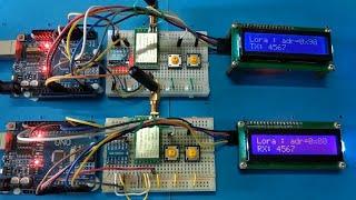 Arduino LoRa two-way communication demo