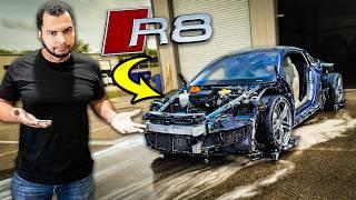 I Bought A Worthless Audi R8 To Rebuild. HUGE MISTAKE.