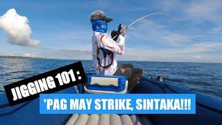 Jigging Newbie Ep. 03 | Jigging on Aqua Marina Inflatable Boat | Sintak! Para Hindi Ma-Unhook!