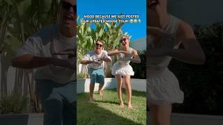 HOUSE TOUR!  - APT. DANCE ROSÉ & Bruno Mars - #dance #trend #viral #couple #funny #shorts