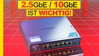 DARUM ist ein 2.5/10GbE SWITCH GENIAL! — QNAP QSW-2104-2T