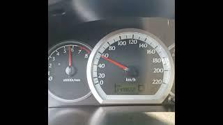 Chevrolet Lacetti 1.6 A/T  0-100 km/h acceleration. Model 2009