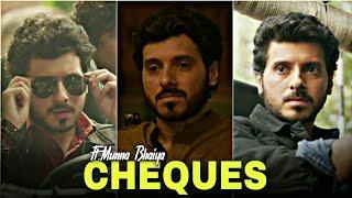 CHEQUES Ft. Munna Bhaiya edit || Munna Bhaiya Mix status || stars shorts