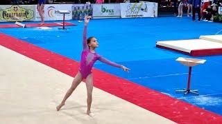 Ekaterina Andreeva (Russia) - FX - Floor - Top Gym Charleroi 2021