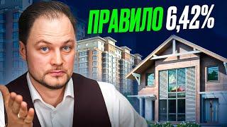 АРЕНДА vs ИПОТЕКА жилья: Что выгоднее? Правило 6.42%