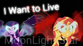 PMV - I Want to Live { Twilight Sparkle and Sunset Shimmer }