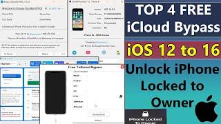 TOP 4 FREE iCloud Bypass Tools iOS 12 to 16.7.5 | Unlock iPhone Locked to Owner | Activation Lock