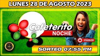 Resultado de EL CAFETERITO NOCHE del LUNES 28 DE AGOSTO del 2023 #chance #cafeteritonoche