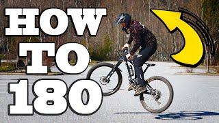 How To 180 a Mountain Bike or BMX