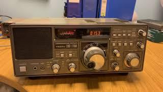 Greg of HamAndShortwaveRadio LW/MW sensitivity fix for Yaesu FRG-7700 - demonstrated!