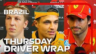 Drivers Look Ahead to Brazil Weekend | 2024 Sao Paulo Grand Prix