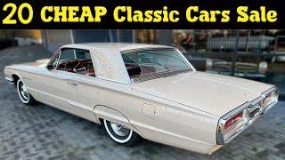 20 Rare & Affordable Classic Cars for Sale – Unbeatable Deals Today!