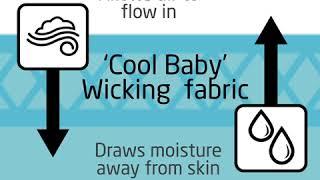 MC Luna Pro Cool Baby Wicking Fabric