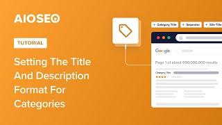 Setting The Title and Description Format For Categories