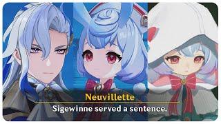 Sigewinne Committed a Crime and Served in Prison (Cutscene) Sigewinne Story Quest | Genshin Impact