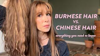 Hair Topper Options: Burmese v Chinese Hair | Find Your Perfect Human Hair Topper