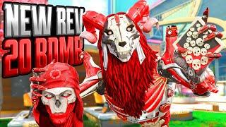 REWORK Revenant 23 KILLS and 4K WORLD FIRST 20 BOMB With NEW REVENANT Apex Legends Gameplay