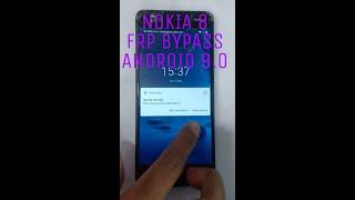 NOKIA 8 (TA-1004) Android 9.0 FRP  Bypass FRP/Google Lock Bypass Android 9 New Method 2020