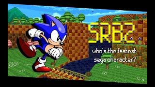 Who is the fastest SEGA character SRB2?