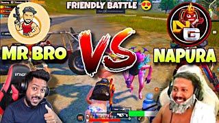 Mr Bro Vs Napura Gaming || Erangel Map New Battle || Pubg Mobile || BOMTA gaming