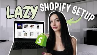 How to Build a Shopify Store in under 10 Minutes & MAKE MONEY (THE LAZY WAY)