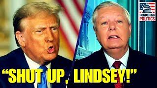 Visibly Angry Trump BRUTALLY HUMILIATES Lindsey Graham on LIVE TV!