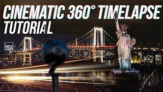 Cinematic 360° VR Timelapse Tutorial w/ Insta360 Pro 2 & Titan | Part 1