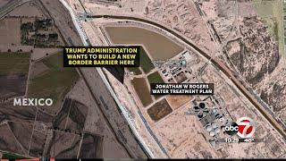 Water district says new border barrier along American Canal threatens El Paso’s water ...