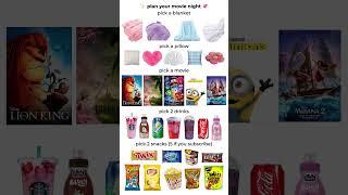 plan your movie night !!  #preppy #movie #snacks #movienight
