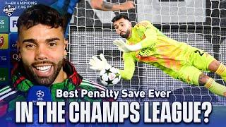 David Raya talks EPIC penalty save & calls Micah his favorite! | UCL Today | CBS Sports Golazo