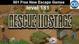 [Walkthrough] 501 Free New Escape Games level 181 - Rescue hostage - Complete Game