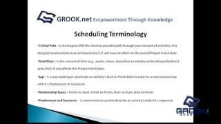 Primavera P6 - 1.2 Scheduling concepts